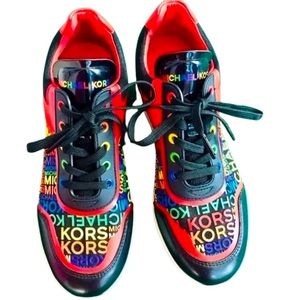 New Michael Kors Lindy Trainers Sneakers Fit 7-7.5